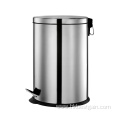 20 Litre Stainless Steel Round Shape Pedal Bin